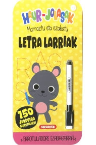 Cubierta de Letra larriak