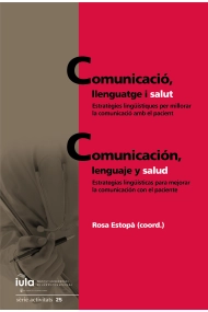 Cover of Comunicació, llenguatge i salut / Comunicación, lenguaje y salud