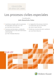 Cubierta de Los procesos civiles especiales