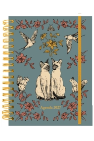 Cover of Agenda anual semanal 2027 Laura Agustí Gatos