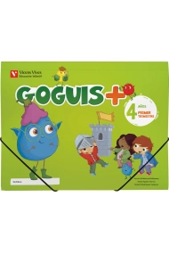 Cover of GOGUIS PLUS P4 CARPETA 1 TRIMESTRE