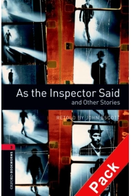 Cubierta de Oxford Bookworms 3. As the Inspector Said and Other Stories CD Pack
