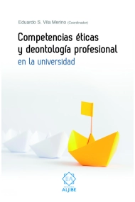 Cubierta de Competencias éticas y deontología profesional en la universidad