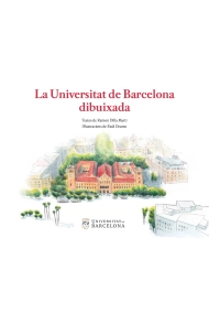 Coberta de La Universitat de Barcelona dibuixada