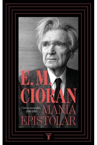 Cover von Manía epistolar — E. M. Cioran