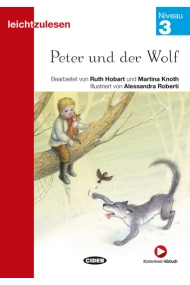 Coberta de Leichtzulesen - Peter und der Wolf - Niveau 3