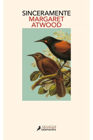 Cubierta de Sinceramente — Margaret Atwood