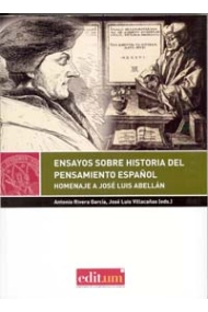 Cubierta de Ensayos sobre Historia del Pensamiento Español