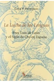 Cubierta de LUCHA DE LAS LENGUAS.FRAY LUIS DE LEON