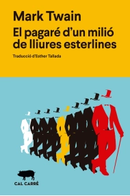 Cubierta de El pagaré d'un milió de lliures esterlines