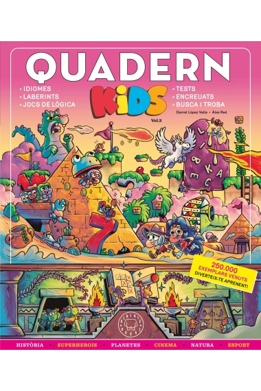 Cubierta de Quadern KIDS vol. 3 — Daniel López Valle