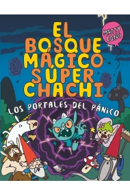 Cubierta de El bosque mágico súper chachi 2: Los portales del pánico
