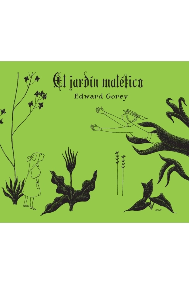 Cubierta de El jardín maléfico — Edward Gorey