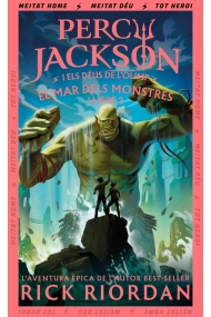 Cubierta de El mar dels monstres (Percy Jackson i els déus de l'Olimp 2)