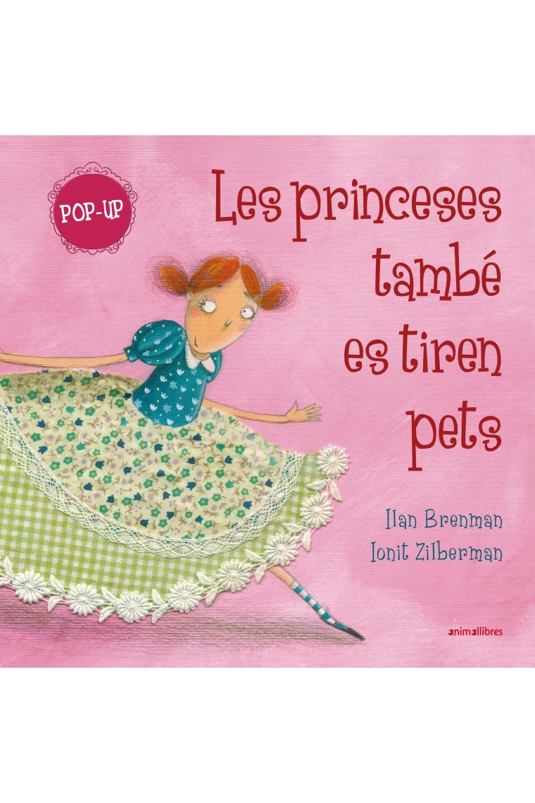 Cubierta de Les princeses també es tiren pets (Pop up) — Ilan Brenman