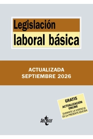 Cubierta de Legislación laboral básica