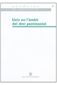 Cover von Lleis en l'àmbit del dret patrimonial