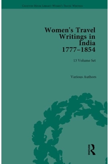 Cubierta de Women's Travel Writings in India 1777-1854 — VV. AA.