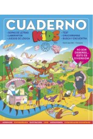 Cubierta de Cuaderno KIDS vol. 1 — Daniel López Valle
