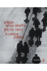 Cubierta de La panique politique suivi de Le peuple juif ne rêve pas