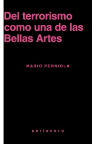Cubierta de Del terrorismo como una de las Bellas Artes