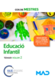 Cubierta de Cos de Mestres. Educació Infantil Temari volum 2  (2023)