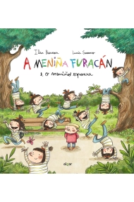 Cubierta de A meniña furacán e o meniño esponxa