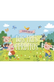 Cubierta de Los tres cerditos. Cuento pop-up