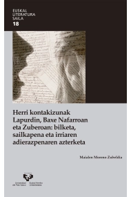 Cubierta de Herri kontakizunak Lapurdin, Baxe Nafarroan eta Zuberoan