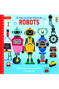 Cubierta de El meu primer llibre de robots