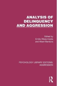 Cubierta de Analysis of Delinquency and Aggression