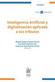 Cubierta de Inteligencia artificial y digitalización aplicada a los tributos