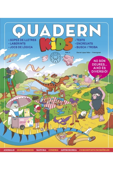 Cubierta de Quadern KIDS vol. 1 — Daniel López Valle