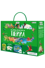 Cubierta de El mega atlas de la tierra