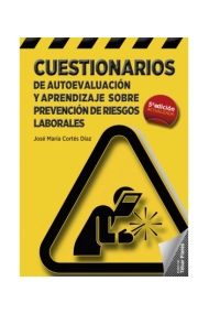 Cubierta de Cuestionarios de autoevaluación y aprendizaje sobre prevención de riesgos laborales (5ª ED)