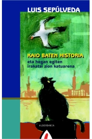 Cover von Kaio baten historia eta hegan egiten irakatsi zion katuarena