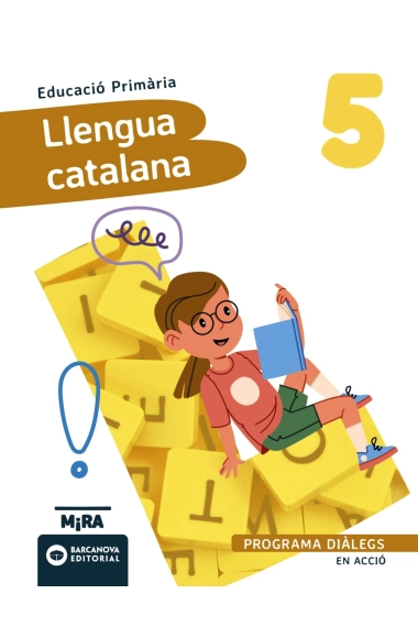 Coberta de Llengua catalana 5. Diàlegs En acció — S.A. Grupo Anaya