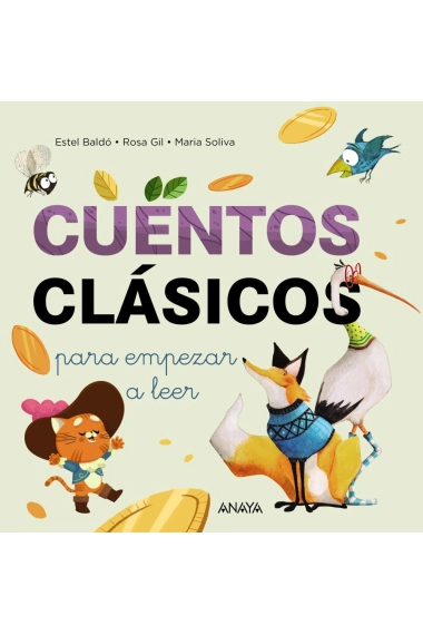 Cubierta de Cuentos clásicos para empezar a leer — VV. AA.