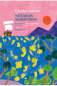 Cubierta de Nevaban mariposas