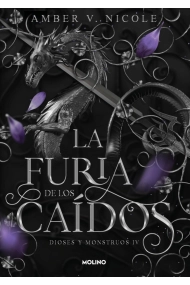 Cubierta de La furia de los caídos (Dioses y monstruos 4)