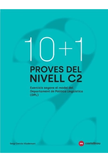 Cubierta de 10+1 Proves del nivell C2 segons el model de DPL