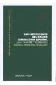 Cubierta de Las indecisiones del primer liberalismo español. Juan Sempere y Guarinos