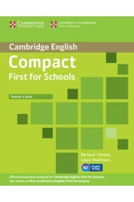 Cubierta de Compact First for Schools Teacher's Book
