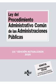 Coberta de Ley del Procedimiento Administrativo Común de las Administraciones Públicas