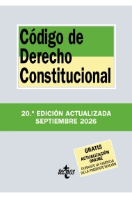 Cubierta de Código de Derecho Constitucional