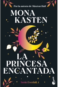 Cubierta de La princesa encantada (Serie Everfall, 1)