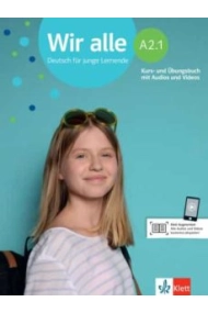 Cubierta de Wir Alle A2.1 - Kursbuch + Arbeitsbuch + audios und videos online