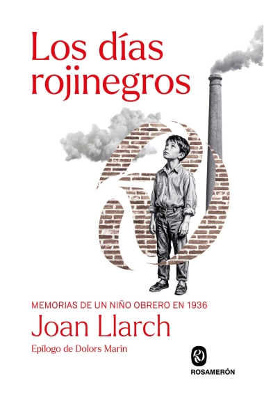 Coberta de Los días rojinegros — Joan Llarch