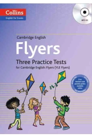 Cover von Cambridge English Flyers Three Practice Tests for Cambridge English: Flyers (YLE Flyers) + CD-MP3