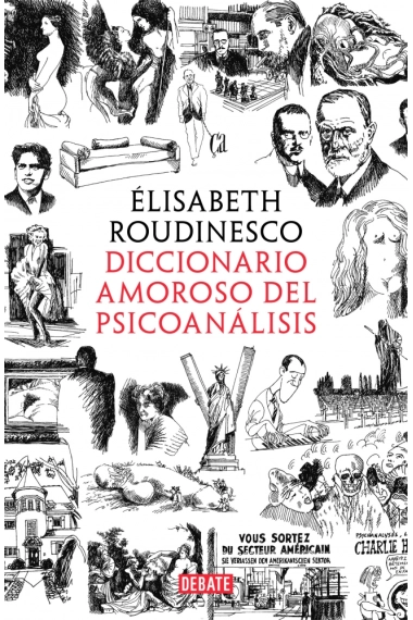 Coberta de Diccionario amoroso del psicoanálisis — Élisabeth Roudinesco